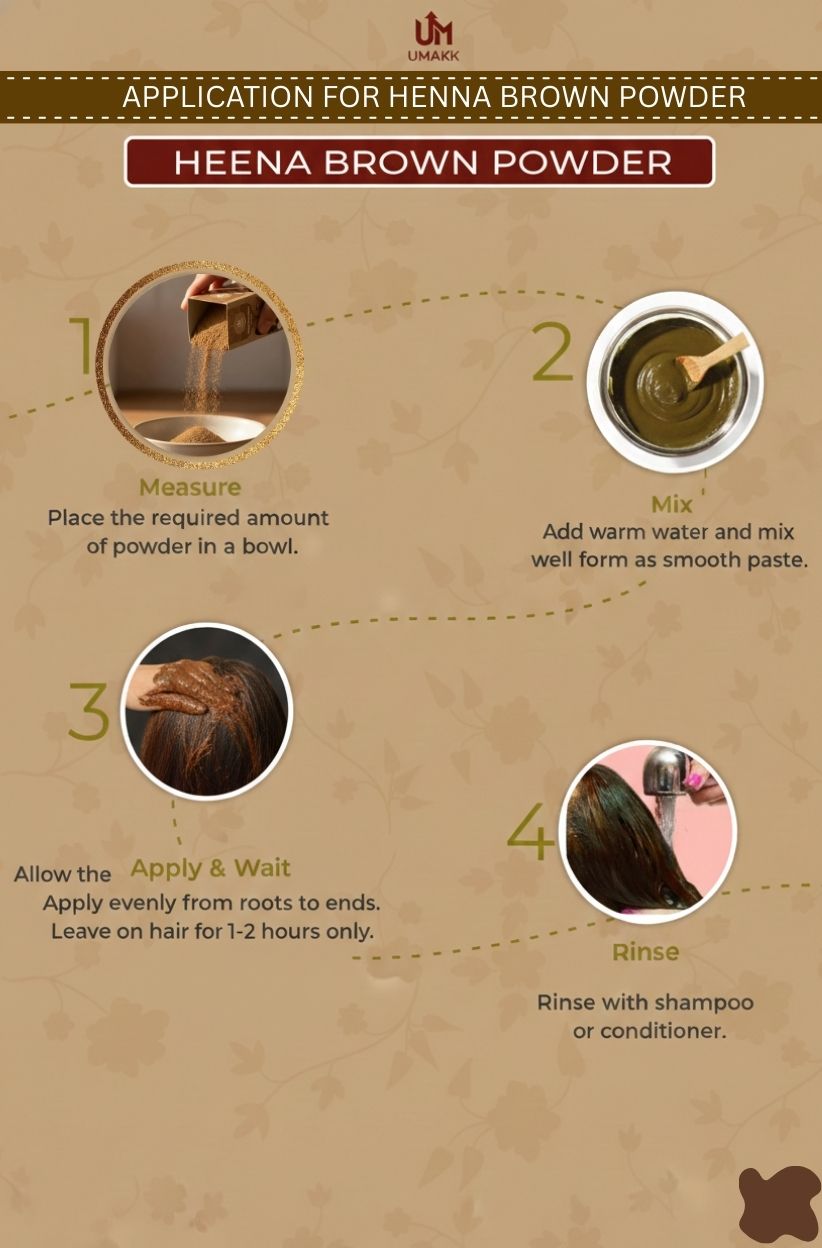 UMAKK Ayurvedic Brown Hair Colour