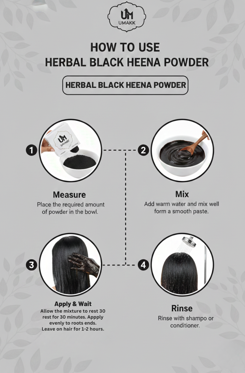 UMAKK Aayurvedic Black Heena