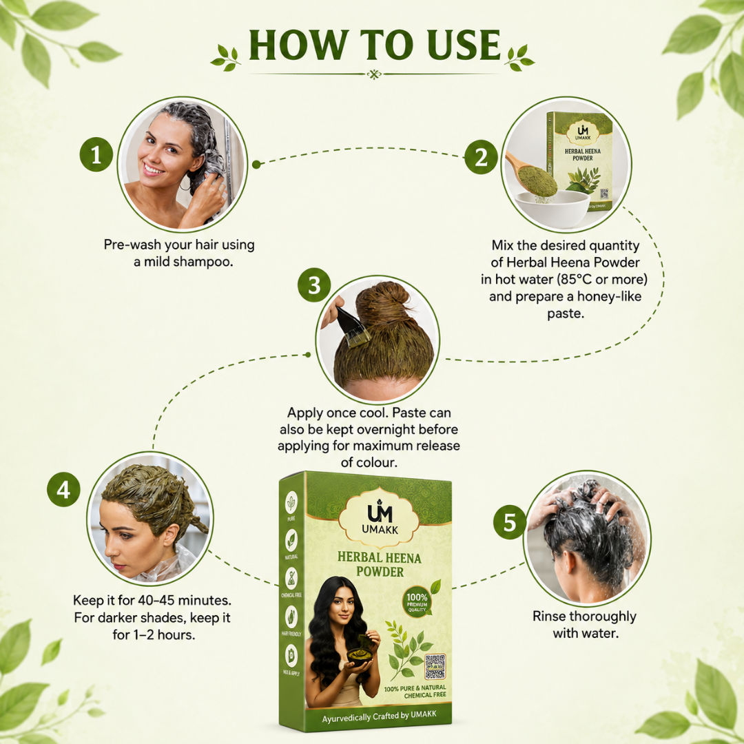 Ayurvedic Herbal Mehndi - 200 gm