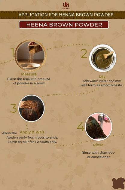 UMAKK Ayurvedic Brown Hair Colour