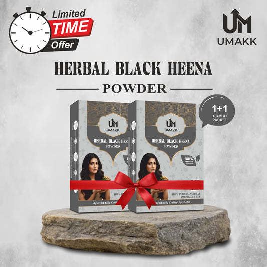 UMAKK Aayurvedic Black Heena - 200 gm