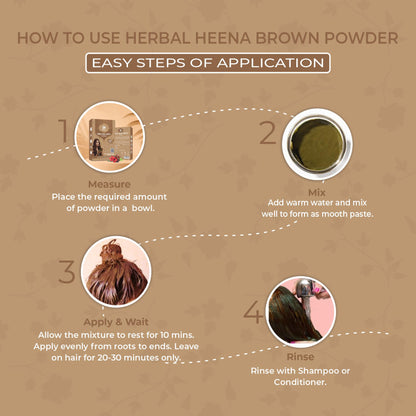 UMAKK Brown Colour Combo - 400 gm