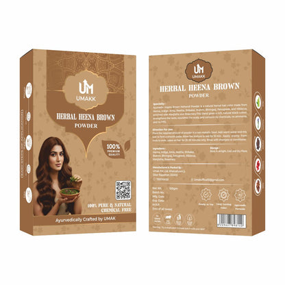 UMAKK Ayurvedic Brown Hair Colour