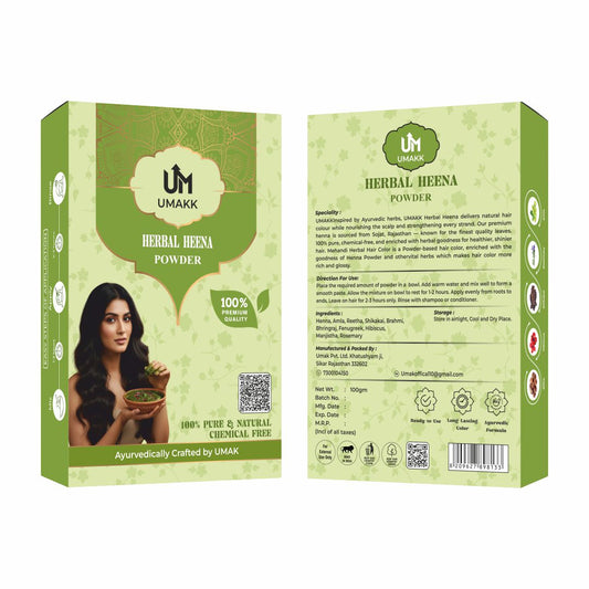 UMAKK Ayurvedic Herbal Mehndi