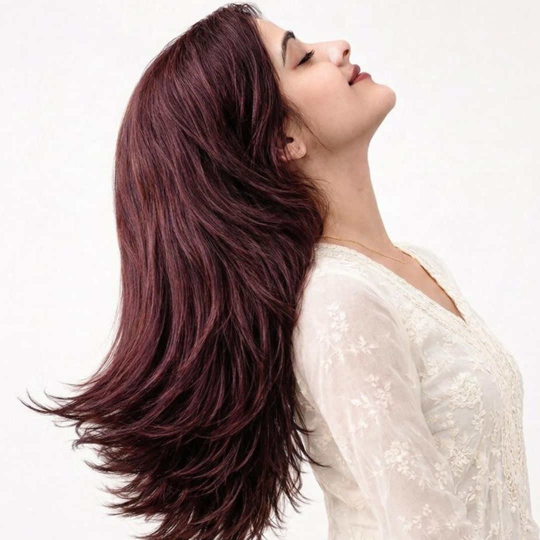 Ayurvedic Burgundy Hair Colour - 200 gm